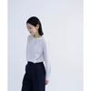 Natural Beauty Basic Tuck Design Blouse Women's Off-White