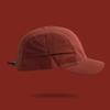 Solid-color quick-drying five-layer baseball cap, with side pocket design, adjustable rear strap,suitable for both men and women