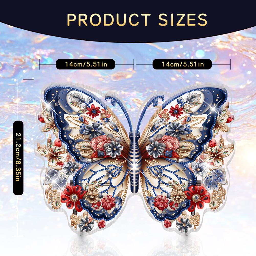 Butterfly Diamond Painting Corner Shelf Storage Rack Diamond Art Corner Display Rack for Wall Decor Storage