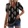 Women's Fashionable Casual Vintage Printed Blouse