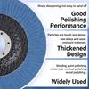 10Pcs 5" 125mm Angle Grinder Sanding Discs 40/60/80/120 Grit Grinding Wheel Flap Discs Metal Plastic Wood Removal Abrasive Tool
