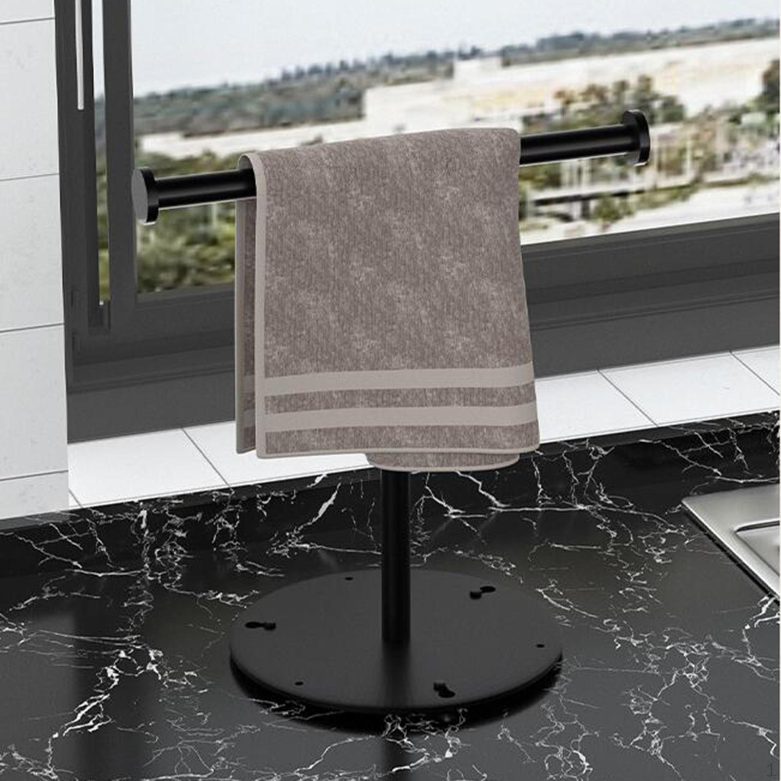 

Вешалка для полотенец в ванной, вешалка для рук, вертикальная штанга Without Spray Bottle