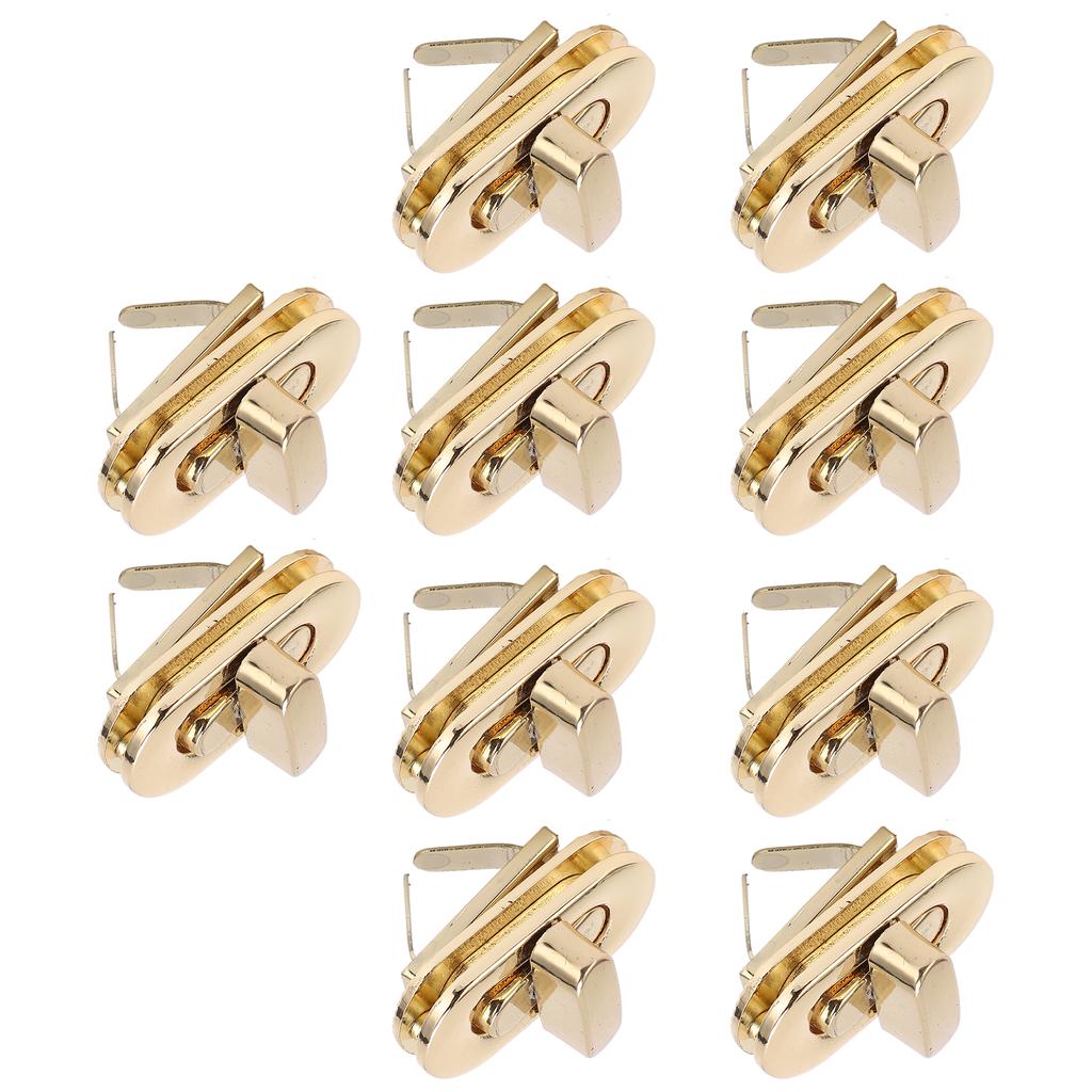 Cataramă de blocare hardware Design clasic 3,5x1,7 cm Cataramă de blocare a geanților pentru portofele artizanale din piele de bricolaj.