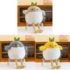 Adorable Creative Plush Bird Doll 8 Inch Soft Toy For Weddings And Gifts In Yellow Brown Gray