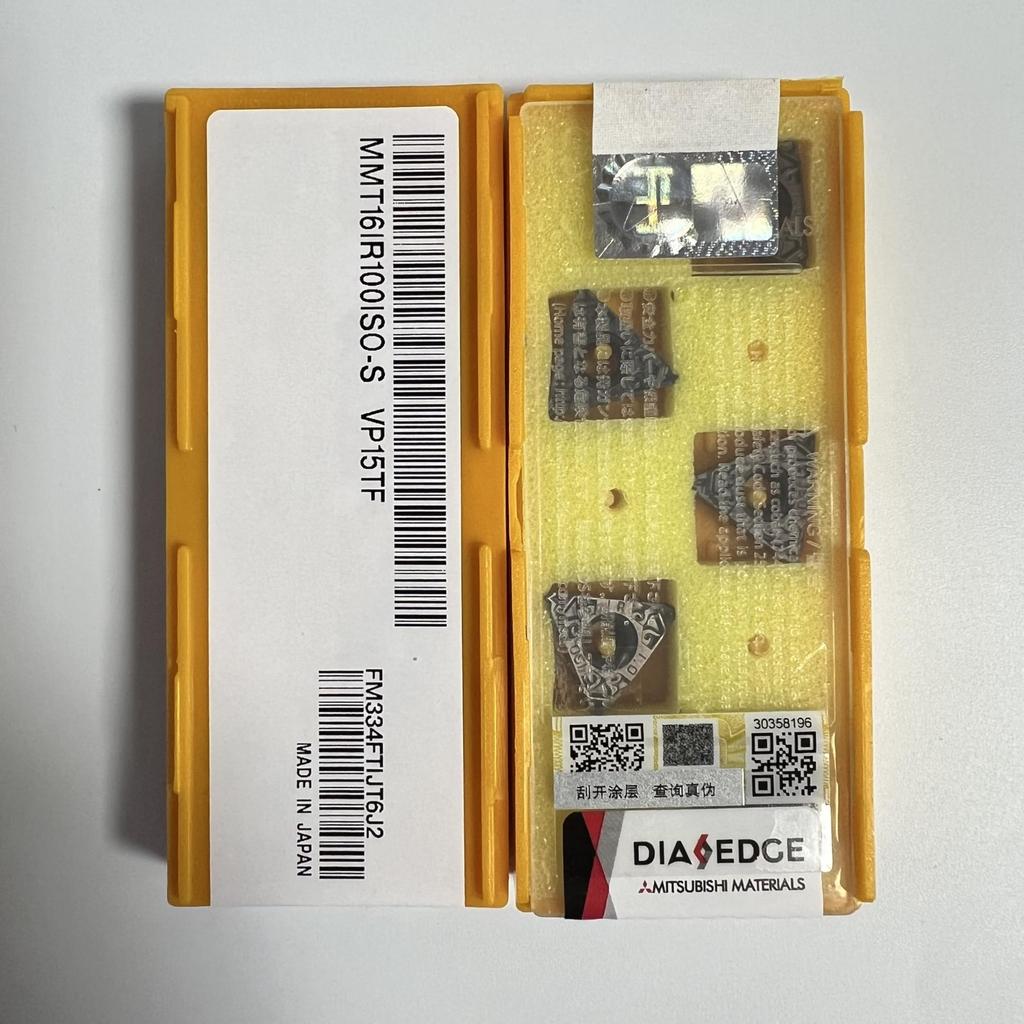 MITSUBISHI / MMT16IR100ISO-S VP15TF / Carbide CNC Blade 10 Pcs