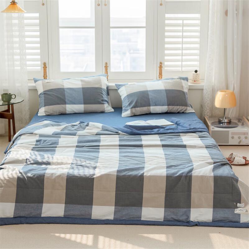 Washed Cotton Polyester Summer Quilt
