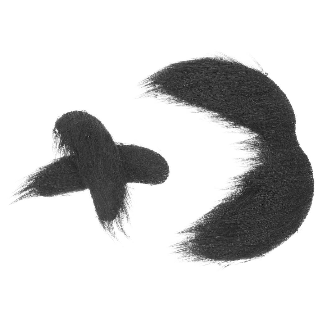 3 Pcs Funny Fake Beard False Moustaches Costume Facial Hair Beards Mustaches for Men