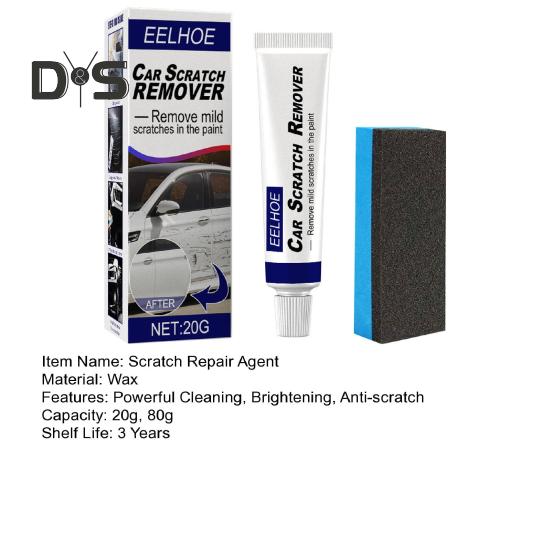 1 Set 20/80g Easy To Use Scratch Repair Agent Brightening Useful Paint Scratch Repair Scratch Wax