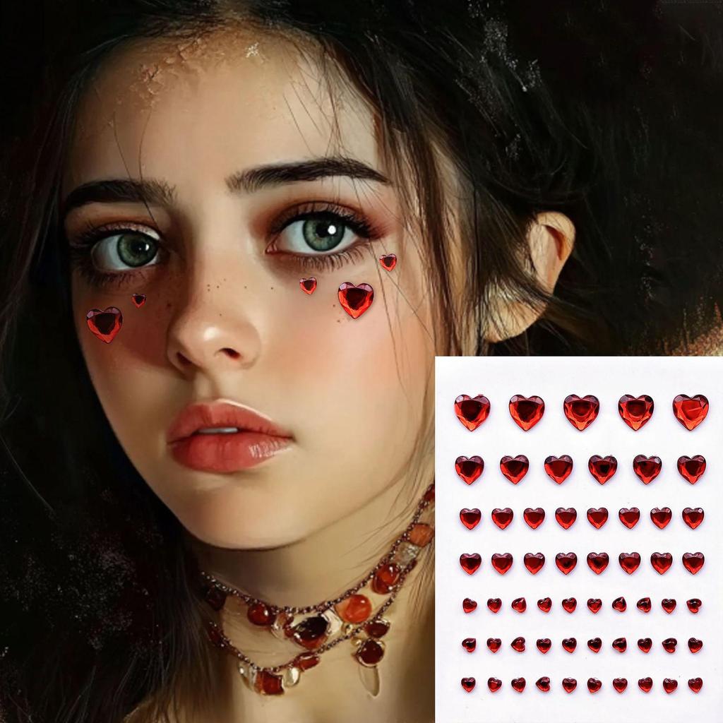 Love Diamond Crystal Stickers for Girls - Handmade DIY Gem Decorations