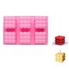 6 Cavity Silicone Candle Mold Large Bubble Ball Baking Molds 3D Bubble Cube Mold  Chocolate Making