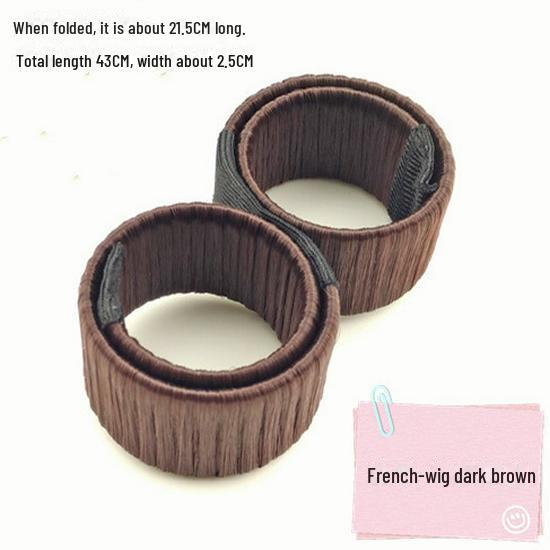 Donut Hair Curler: Flower Bud Hair Ring, Fluffy Braided In Large, Medium, Small Sizes