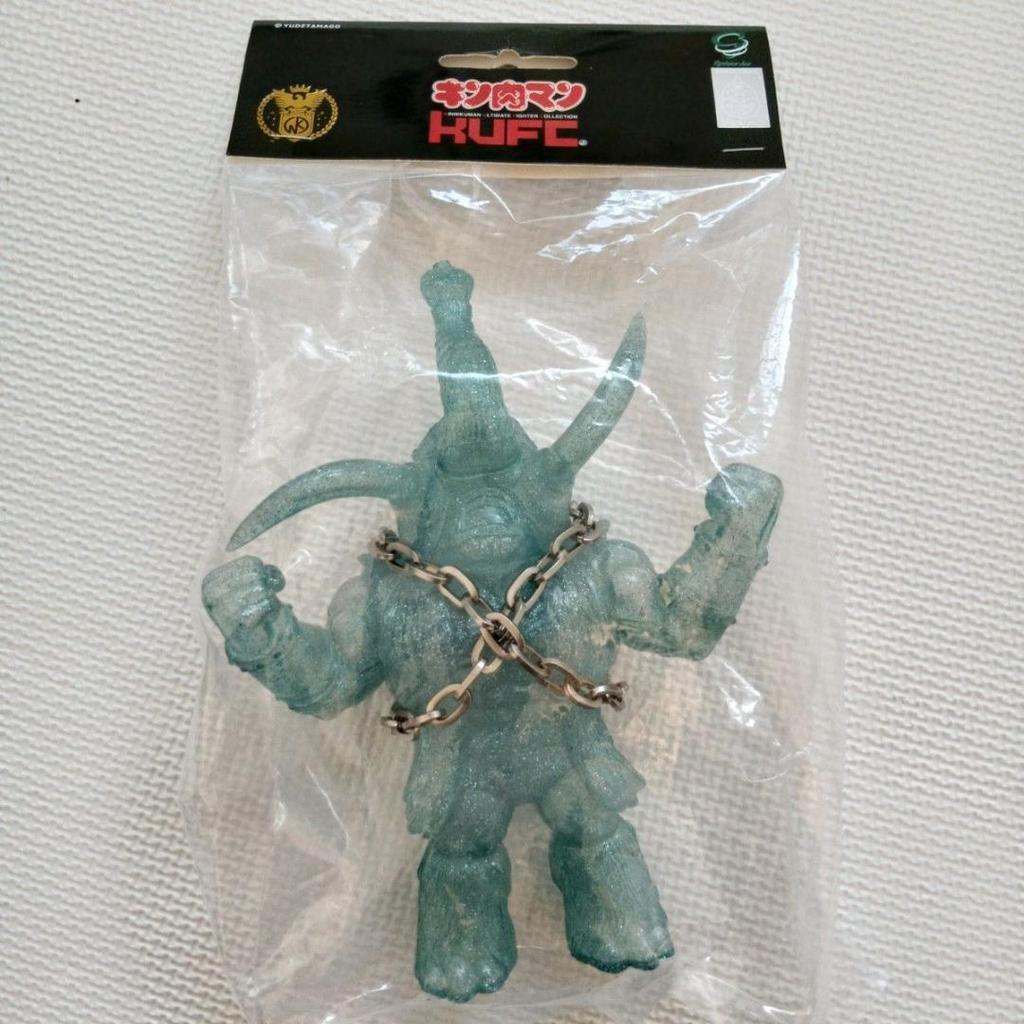[USED] Kinnikuman KUFC Mammoth Man Clear Blue KinColle 20