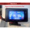 3In1 Car Oil Pressure Gauge Voltmeter Water Temperature Gauge Meter With Sensors