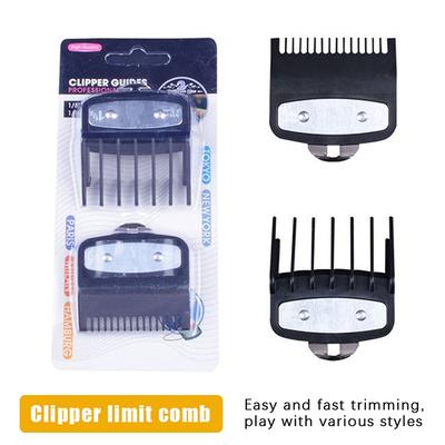 2 Piezas Protectores para Cortapelos Peines Guía Recortadora Guías de Corte Herramientas de Estilismo Accesorio Compatible 1,5 mm 4,5 mm