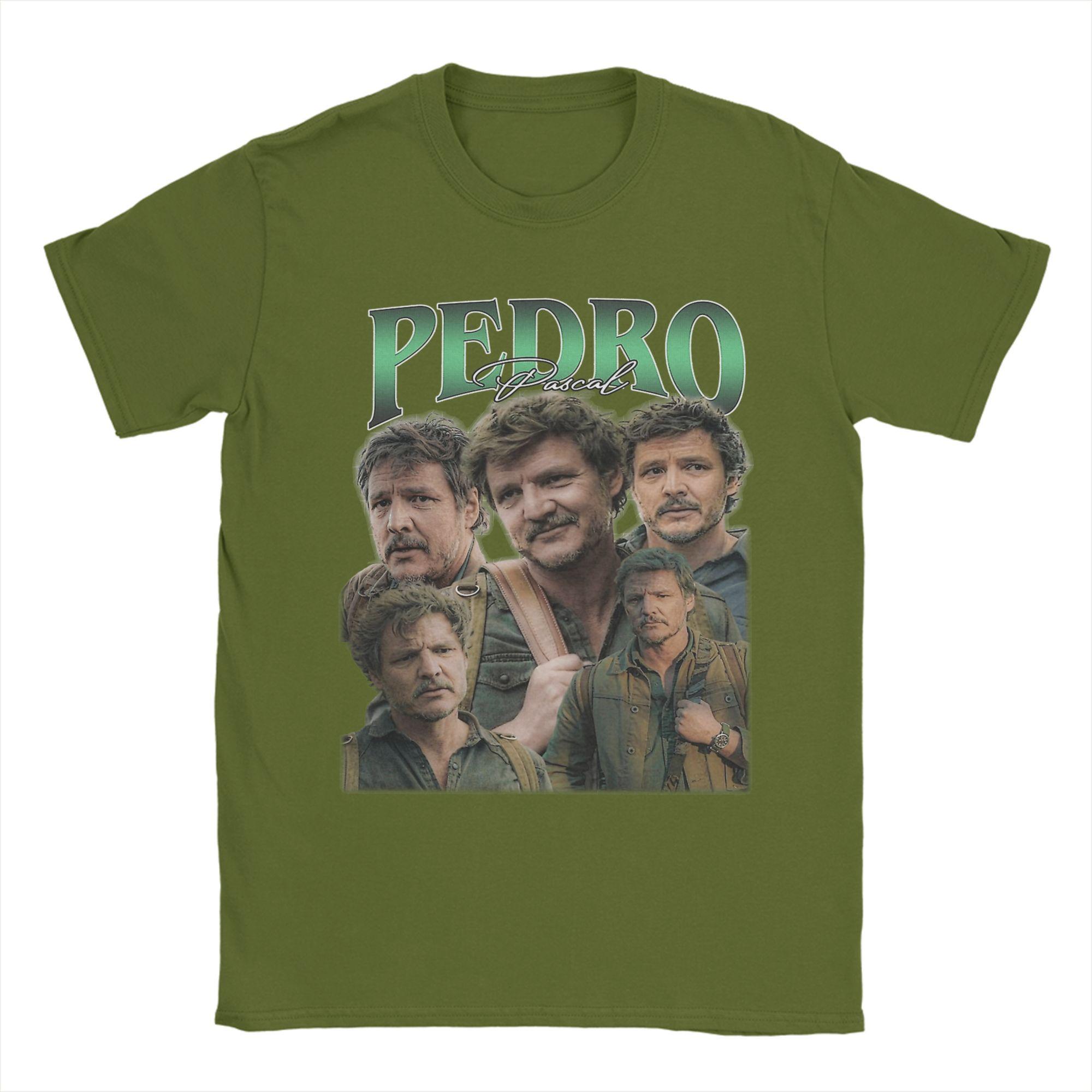 

Pedro Pascal Daddy Meme Funny Fan Art Men s T Shirts Creative Tees Short Sleeve Crewneck T-Shirt 100% Cotton Classic Clothing 4XL