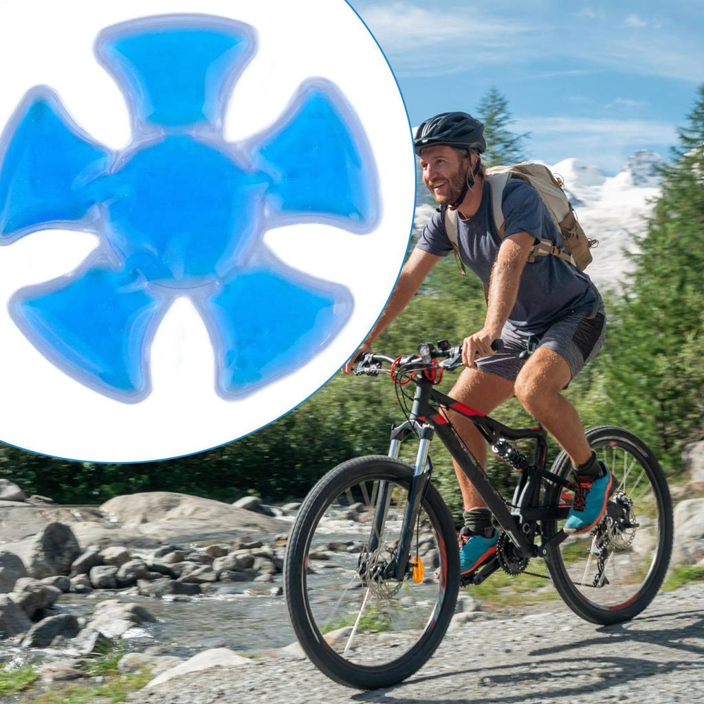 Hat Ice Pack Helmet Cool Down Insert Reusable Helmet Cooling Pad for Outdoor Sports Cycling Running Camping Hiking