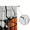 2pc Basketball Art Print Pattern Curtains   Polyester Fabric   Machine Washable   Suitable for Bedroom and Living Room Decoration