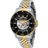 Sfida Black Bicolor Edelstahl Herren Mechanische Automatikuhr R8823140010