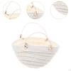 1/12 Dollhouse Hand Woven Bag Mini DIY Model Micro Landscape Ornament Miniature Storage Basket