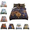 WTEMPO Airdom Nuovo Design Set Biancheria da Letto 3D Copriletto Stampato Bohemia Matrimoniale King Poliestere Biancheria da Letto 3pz