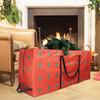 Große Weihnachtsbaum-Aufbewahrungstasche Langlebig Wasserdicht 210D Oxford-Gewebe mit 4 Griffen Baum-Aufbewahrungstaschen für einfaches Tragen