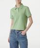 MUSINSA STANDARD WOMAN Women'S Pique Polo Shirt [Apple Mint]
