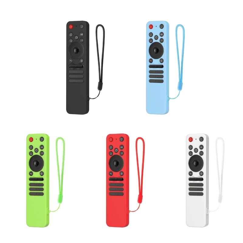 Silicone Cover Remote Silicone Case for TV Controllers Anti Scratch Surfaces Flexible Shockproof Design Easy Maintenance