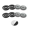 New Metal 14mm Opel Car Remote Key Fob Emblem Badge Radio Button Sticker Replacement for Astra Mokka Insignia Zafira Corsa Tigra