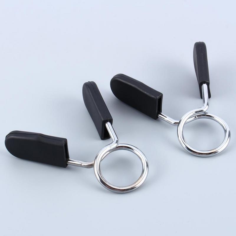 Buy 2 Pcs Standard 25mm Barbell Dumbbell Lock Clamp Spring Collar Clip