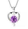 925 Sterling Silver Necklace Pendant Zircon High Quality Chain For Women Luxury Fashion Wedding Engagement Jewelry Party Gifts