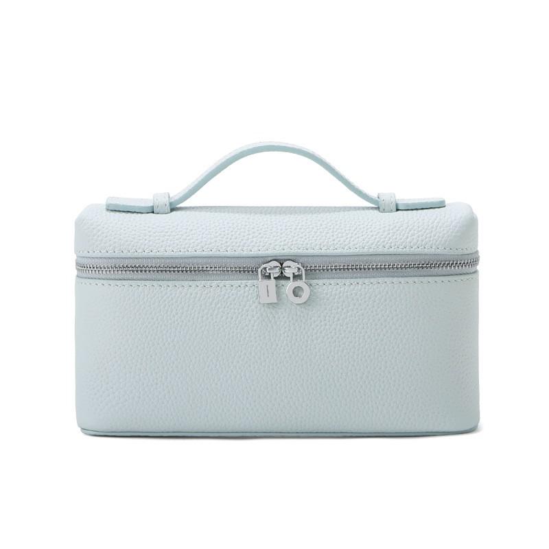 Mini Genuine Leather Box Bag Women