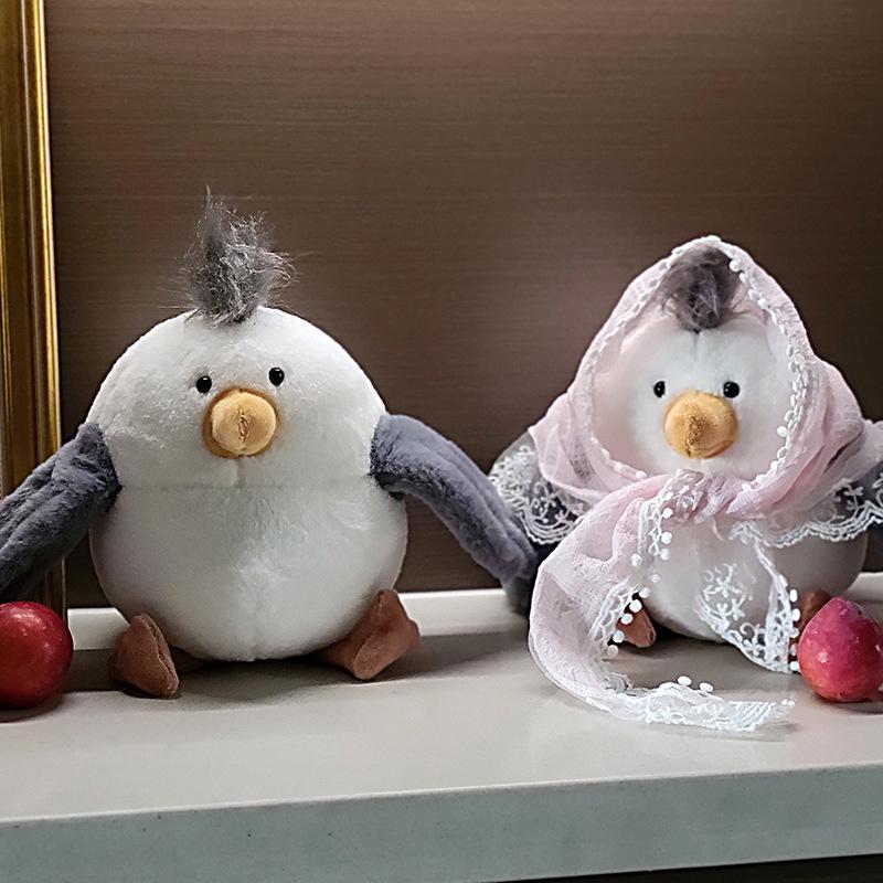 Ugly Cute Seagull Plush Toy Fried Bird Doll Children Sleeping Pillow Grab Machine Exchange