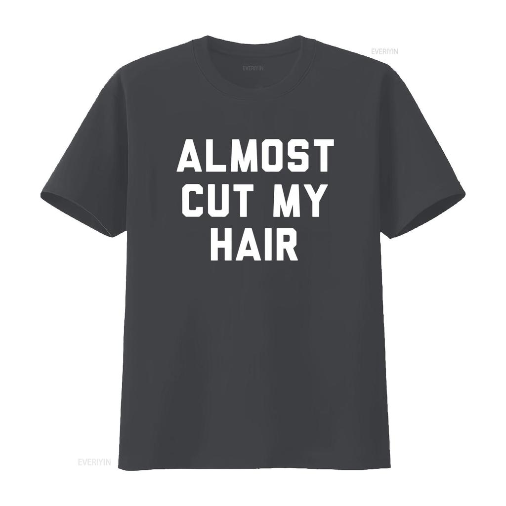 Almost Cut My Hair Classic Rock And Roll Hippie 70s Funny Song T Shirt Vintage Washed Streetwear Designer Clothes Stretched