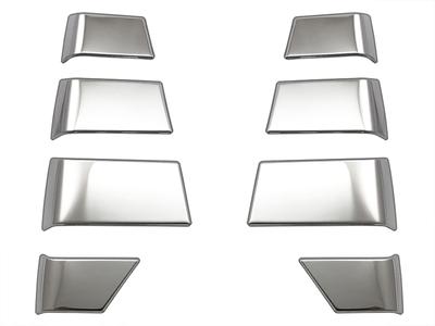 Chrome Fog Light Bezel Garnish for Toyota Noah 80 85 Late Model FOG-COV-441