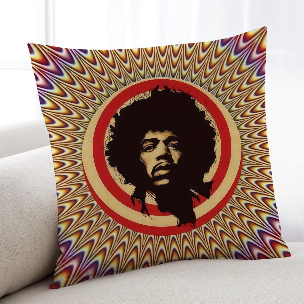 Singer JJIMI HHENDRIXES cushion cover Home Bedding Sofa living Room pillowcase Simple Soft Skin Cushion Cover Party Gift