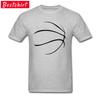 Black Basketballer Soccer Outline Bargraph Mens T Shirts Tacos Est Simple Style Loose Judo White Tshirt