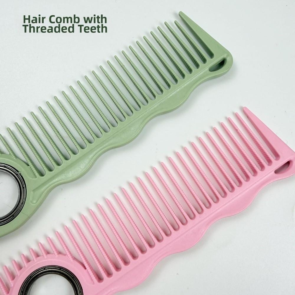 Professional Spining Cutting Comb with Bearing Anti-static Barber Comb for Barbers