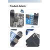 Through-Beam Photoelectric Sensor Infrared Through-Beam Counting Sensor Slot Type Optocoupler Module Board For Arduino/51/AVR/PI