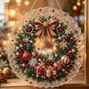 1 sada Kovový řetízek 3D Perlové korálky různých velikostí Řemesla Vánoční Perlové Kamínkové Malování Suncatcher Sada DIY Řemeslo Slavnostní Dekorace
