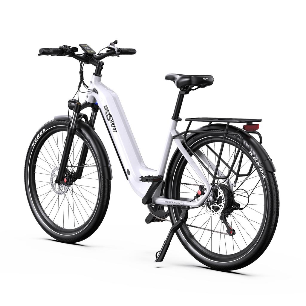 ONESPORT OT05 Electric Bike - 250W Motor, 120km Range, 27.5" Wheels, Shimano 7-Speed, Torque Sensor, IPX5 Waterproof"