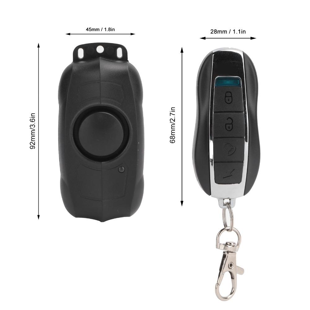 Remote Control Motorcycle Alarm Loud Siren Electric Scooter Alarm Bicycle Alarm For Motorcycle