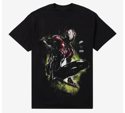 Marvel Miles Morales T-Shirt Size S-5XL DTG Reprint Unisex T-Shirt