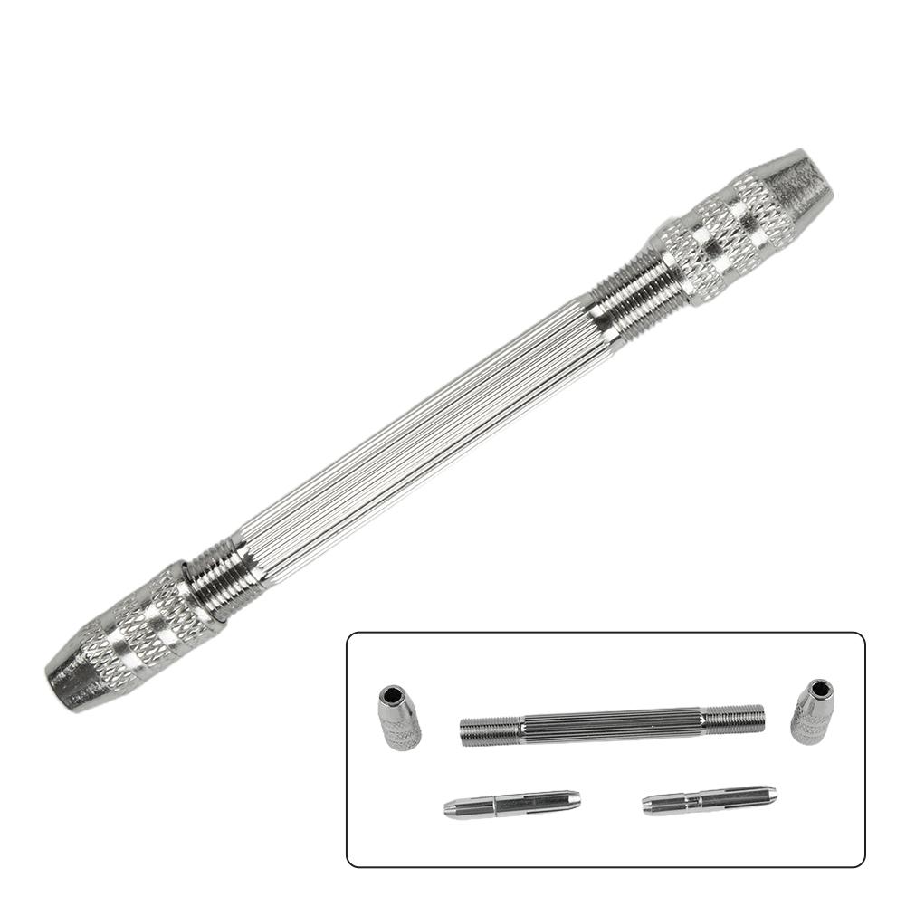 Drill Bits Hand Tools Chrome Plating Double Head Hand Drill