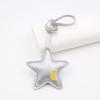 Innovative Star Shaped Keychain Lightweight PU Bag Pendant Stylish Bag Charm for Modern Lifestyle Home and Car Decors