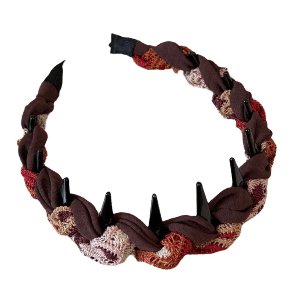 Toothed Comb Hair Comb Hairpin Non-Slip Headbands With Teeth Comb Headband  Daily Autumn Winter