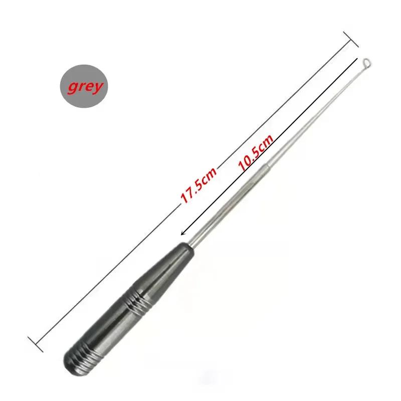 Metal Fishing Hook Release Device Deep Throat Quick Release Carp Fishing Accessories Tool Stainless Steel Safety Extractor