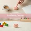 Cute Pink Pig  Sensory Toy Stress Relief Fidget For Anxiety Slow Rising Squeeze Toy For Adults Children