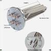 Haiyuan Shuangjia 140 Flange Electric Heater for Steam Generators & Ironing Machines