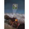 Lampe de poche - Moses - Projection chevaux - 11,7 cm - 24 images - Bleu/Rose