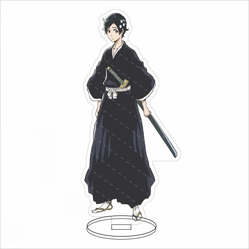 JP Anime Bleach Thousand-Year Blood War Arc Kurosaki Ichigo Ishida Uryuu Acrylic Figure Standing Model Tetsuya Fans Gift